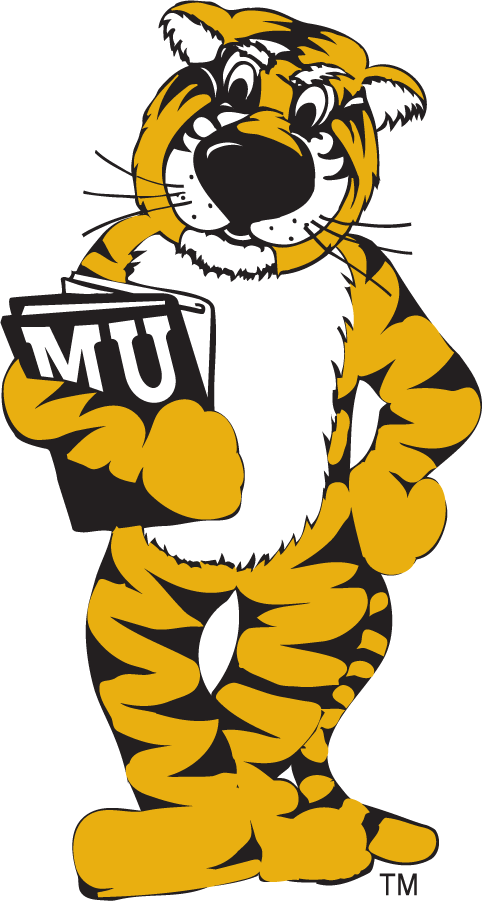 Missouri Tigers 1990-2012 Mascot Logo v2 diy iron on heat transfer